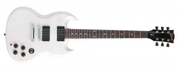 Gibson SGJ Rubbed White Trans