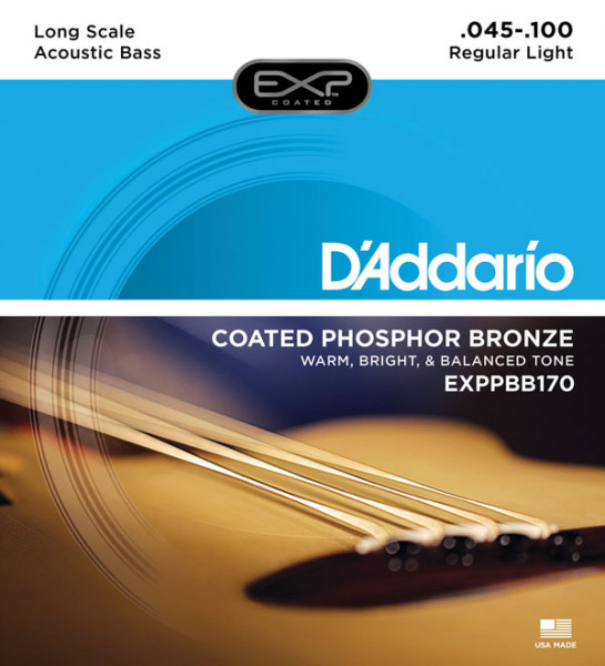 D'Addario EXPNN170 Coated Acoustic Bass