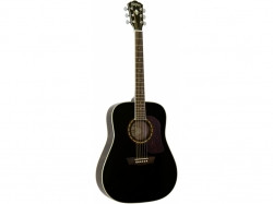 WASHBURN HD10SB Akustik-Gitarre, schwarz