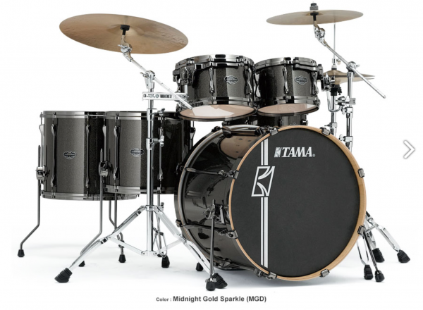 TAMA Superstar Hyperdrive Midnight Gold Sparkle
