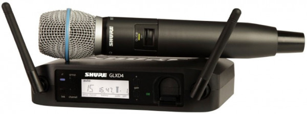 Shure Beta Wireless Digital Vocal GLXD24E B87A