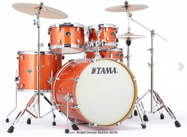 TAMA Silverstar 22" Kit Bright Orange Sparkle
