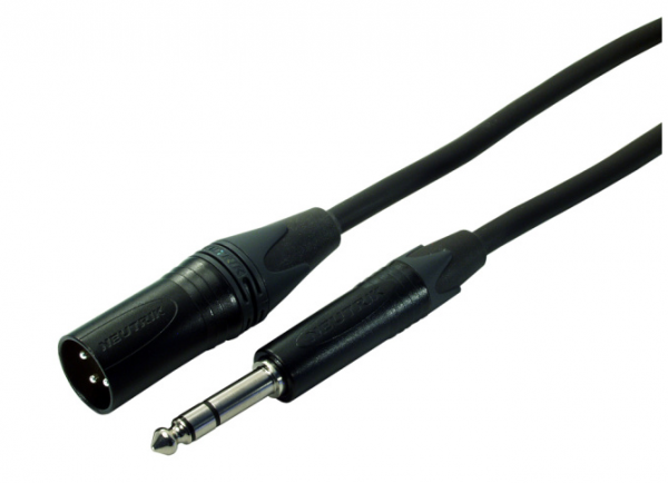 Contrik XLRm sym./Jack sym. 10m