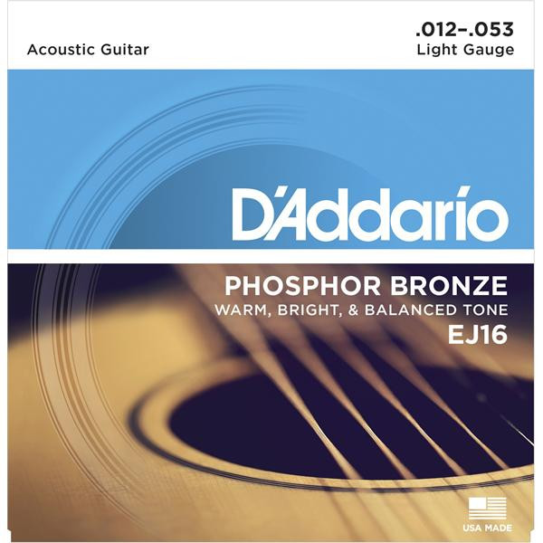 D'Addario EJ16 Phosphor Bronze