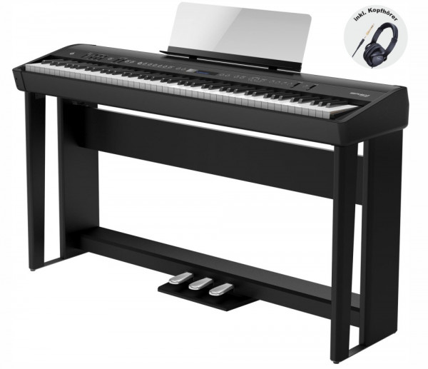 Roland FP 90 Black Komplett Set