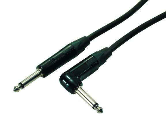 Contrik NGK3R-BL Winkel Instrumenten Kabel 3m