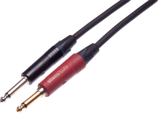Contrik NGKSL10-BL Silent Plug Instrumenten Kabel 10m