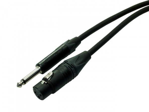 Contrik NMKA3-BL XLR f - Mono Jack 3m