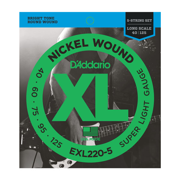 D'Addario EXL220-5 Bass