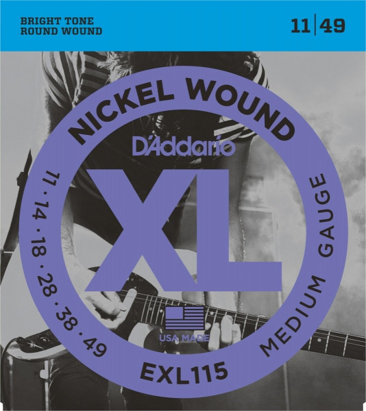 D'Addario EXL 115 Nickel Wound