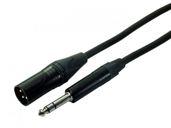 Contrik NMK6MP3-BL XLR m - Stereo Jack 6m